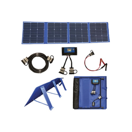 160W Heavy Duty Portable Solar Blanket Mat with Armour Cell & Built in Legs