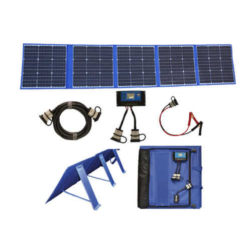 200W Heavy Duty Portable Solar Blanket Mat with Armour Cell & Built in Legs