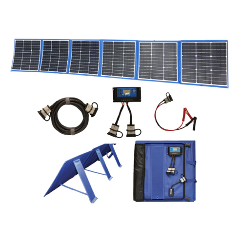 250W Heavy Duty Portable Solar Blanket Mat with Armour Cell & Built in Legs
