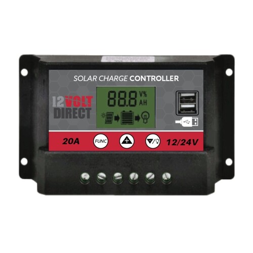 20 Amp PWM Solar Controller Regulator