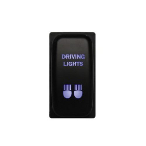 OE Style Mitsubishi Pajero Triton ML MN Challenger Switch - Blue Backlit Driving Lights