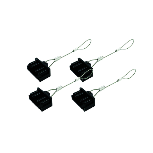 Anderson Plug Dust Covers Push in 4 Pack