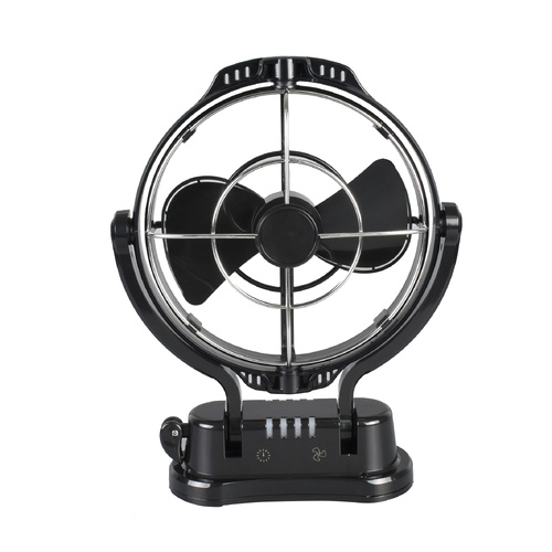 Breeze Pro 7" 360° Multi-Directional Gimbal Caravan & RV Fan Black