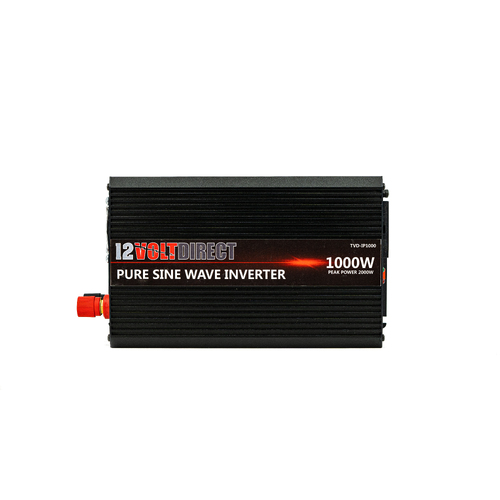 12 Volt Direct 1000w Pure Sine Wave Inverter 12V DC to 240V AC