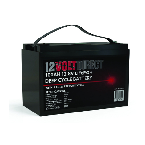 Multiple packs 100Ah LiFePO4 Lithium Deep Cycle Battery with LED