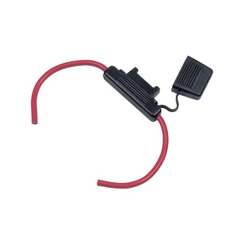 12 Volt Direct Maxi Blade Fuse Holder – Weatherproof with Locking Cap