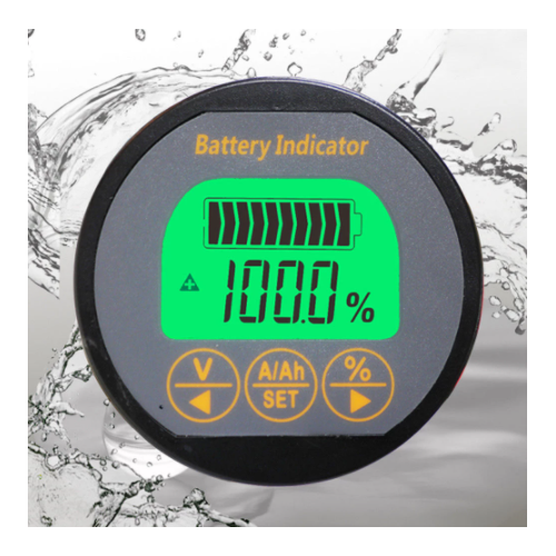 Remote Battery Monitor with High-Precision 100V/500A Shunt