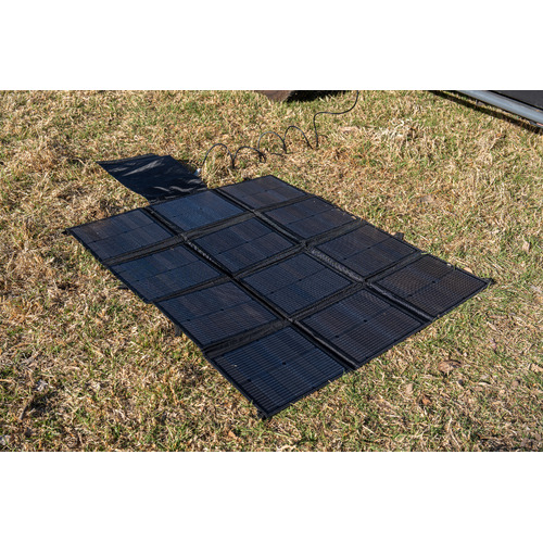 12 Volt Direct 300W Portable Folding Solar Blanket Mat