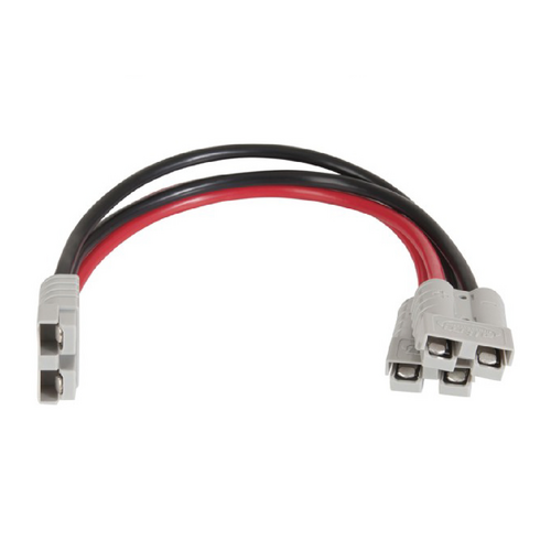 Anderson Plug Double Adapter Y Splitter Cable Lead 8 AWG / 8 B&S