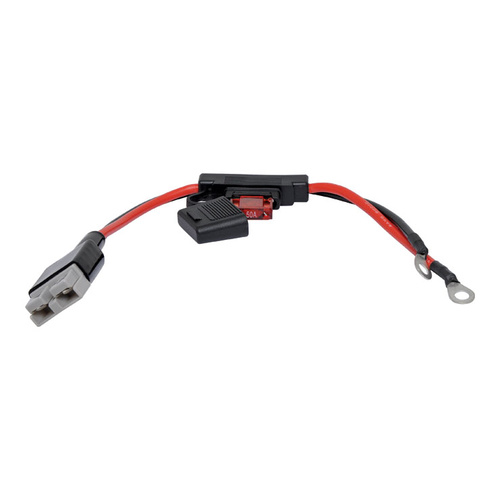 Anderson to M8 Eye Ring Terminals with 50A Inline Maxi Fuse Adapter Cable Lead 8 AWG / 8 B&S