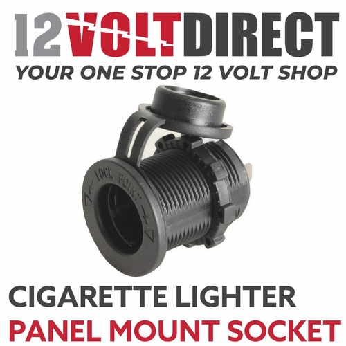 Cigarette Lighter Socket for Flush & Surface Mount
