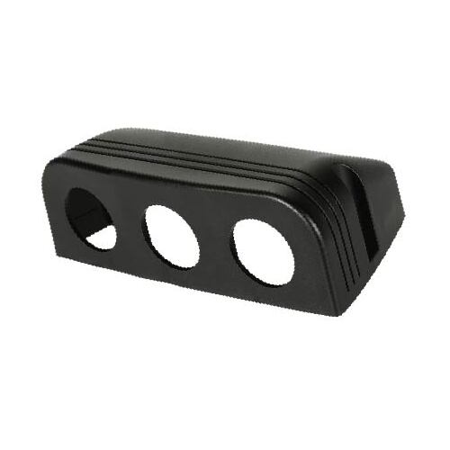 TRIPPLE SURFACE MOUNT SOCKET PANEL