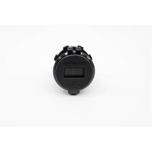 Twin USB Type A 4.2 Amp with QC 3.0  & Volt Meter