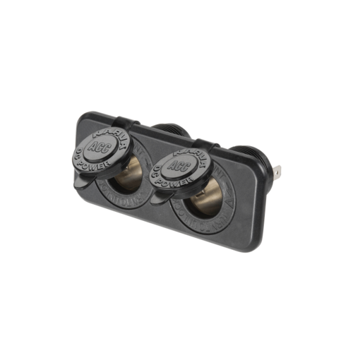 Dual Cigarette Socket Panel