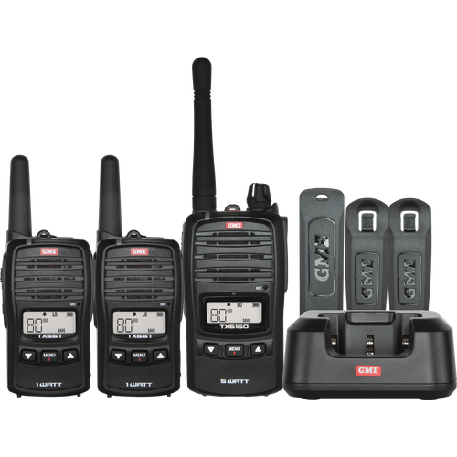 GME TX6160XFP 5/1 Watt UHF CB Radio - Family Pack