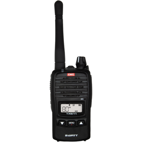 GME TX677 2 Watt UHF CB Handheld Radio