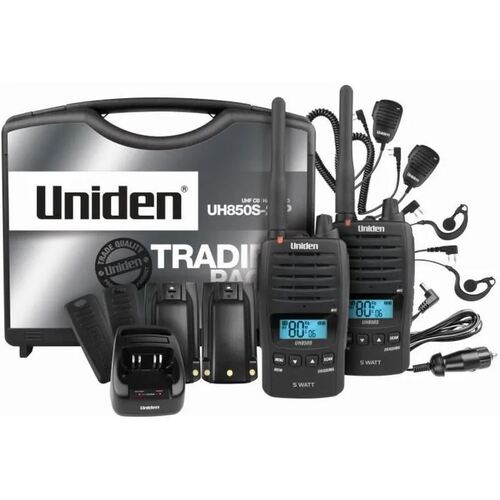 UH850S-2TP - 5 Watt UHF Waterproof CB Handheld - Tradies Pack