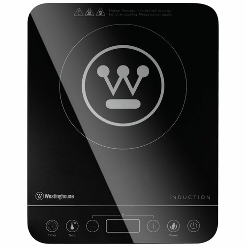 Westinghouse Induction Cooktop - Black, Single, 2000W