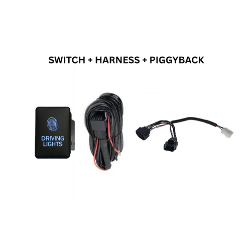 Isuzu DMAX 2024+ Plug & Play Light Bar | Driving Lights Wiring Harness Kit