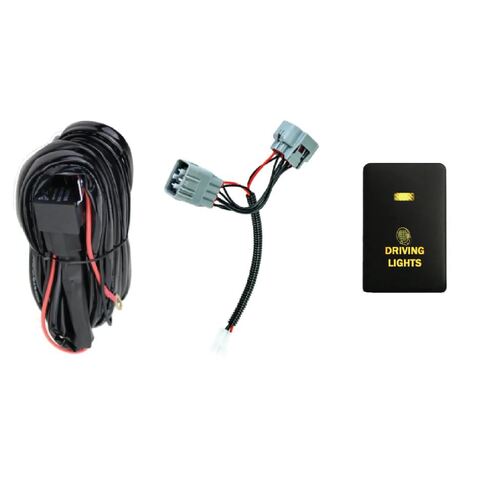 Mitsubishi QE Pajero Sport 2015-2019 Plug & Play Driving Light / Lightbar Wiring Harness
