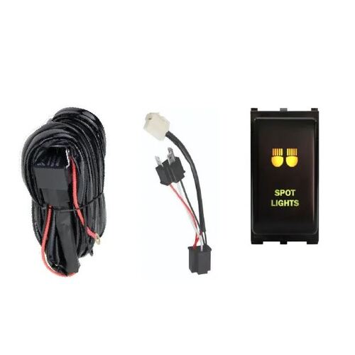 Nissan Patrol GU (2004-2018) Plug and Play Driving Light / Lightbar Wiring Harness Kit