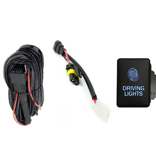 Toyota Rav 4 (2011-2018) Plug and Play Driving Light / Lightbar Wiring Harness Kit