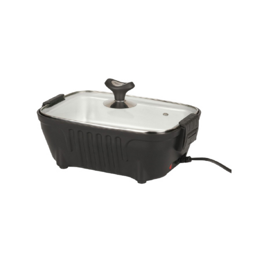 STOVE PORTABLE 12V LUNCH 1.7L W/GLASSLID