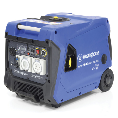 Westinghouse iGen7500PRO Inverter Generator 6000 RW | 7500 SW